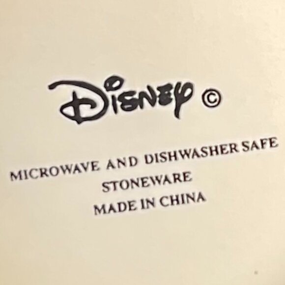 DISNEY Winnie the Pooh Poohtanicals Pattern Blue Green Basket Weave Ceramic Mug - Picture 10 of 10